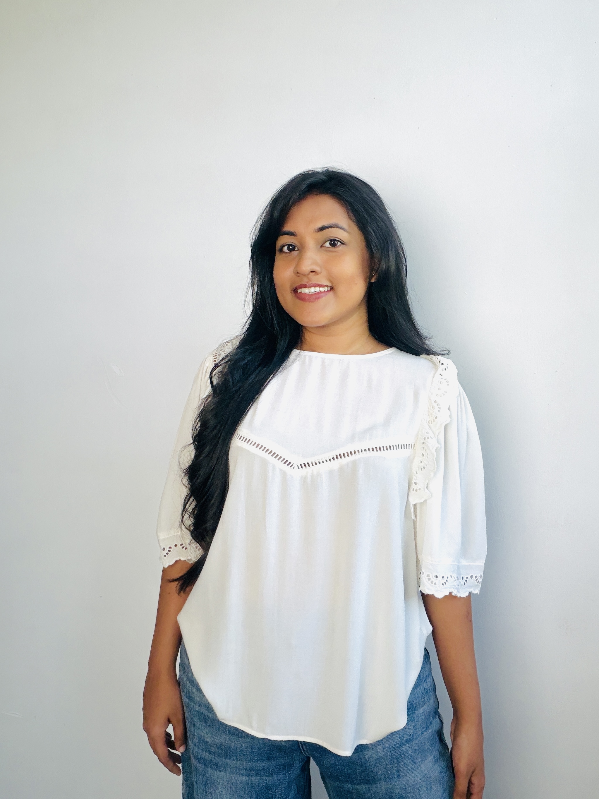 Cotton White Blouse