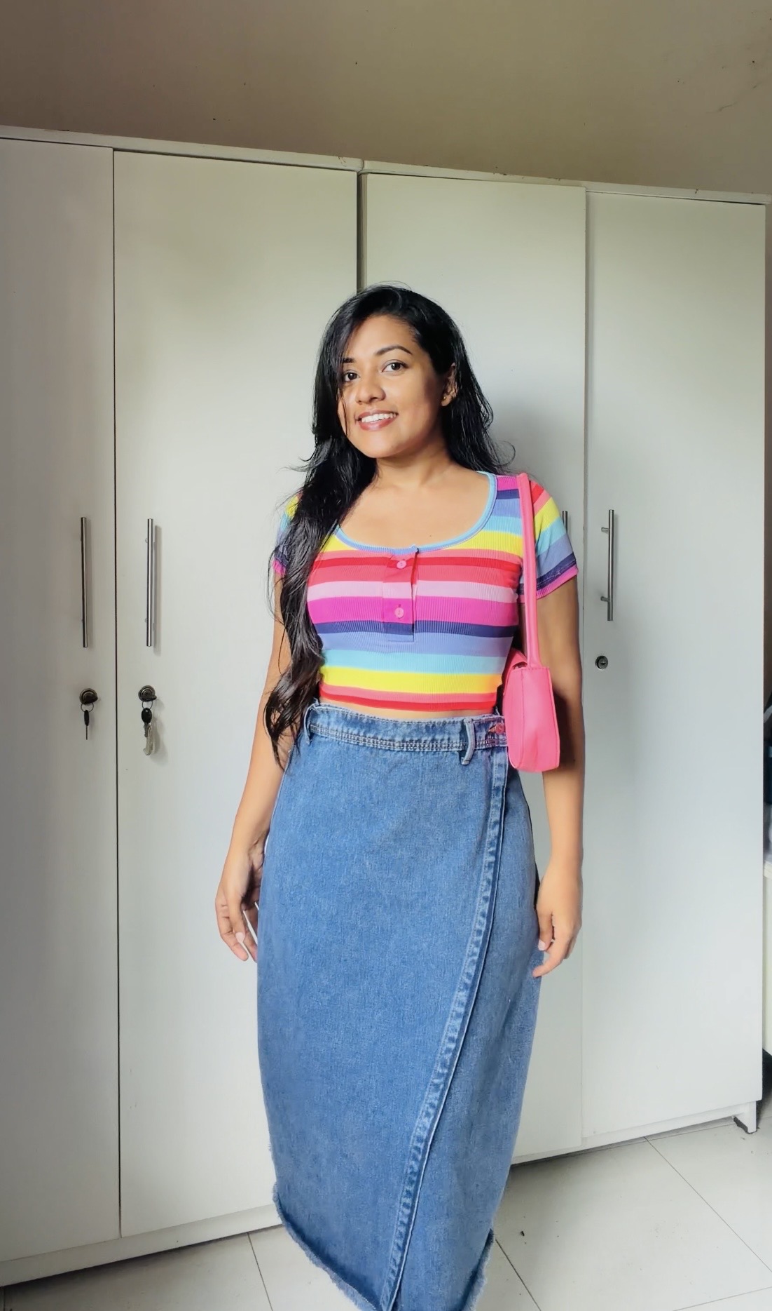 Denim skirt